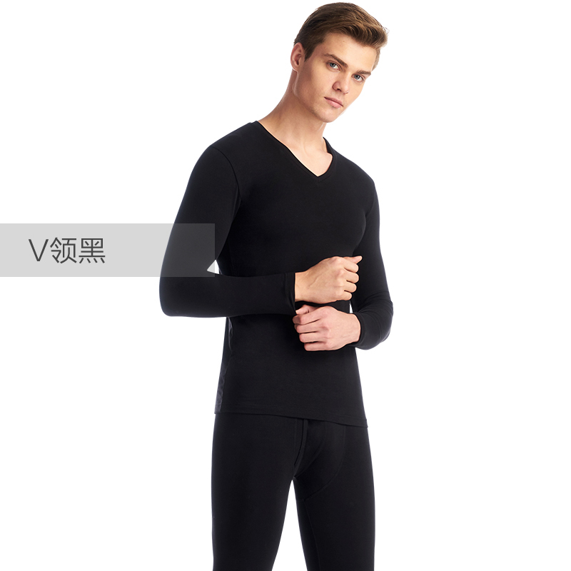 Ba khẩu súng đồ lót ấm mens mỏng bông Lycra bông đàn hồi cơ thể quần phụ nữ trẻ mùa thu quần áo mùa thu thiết mùa đông