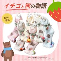 Japanese cute plush socks womens socks thickened warm socks coral velvet home floor socks sleep socks moon socks