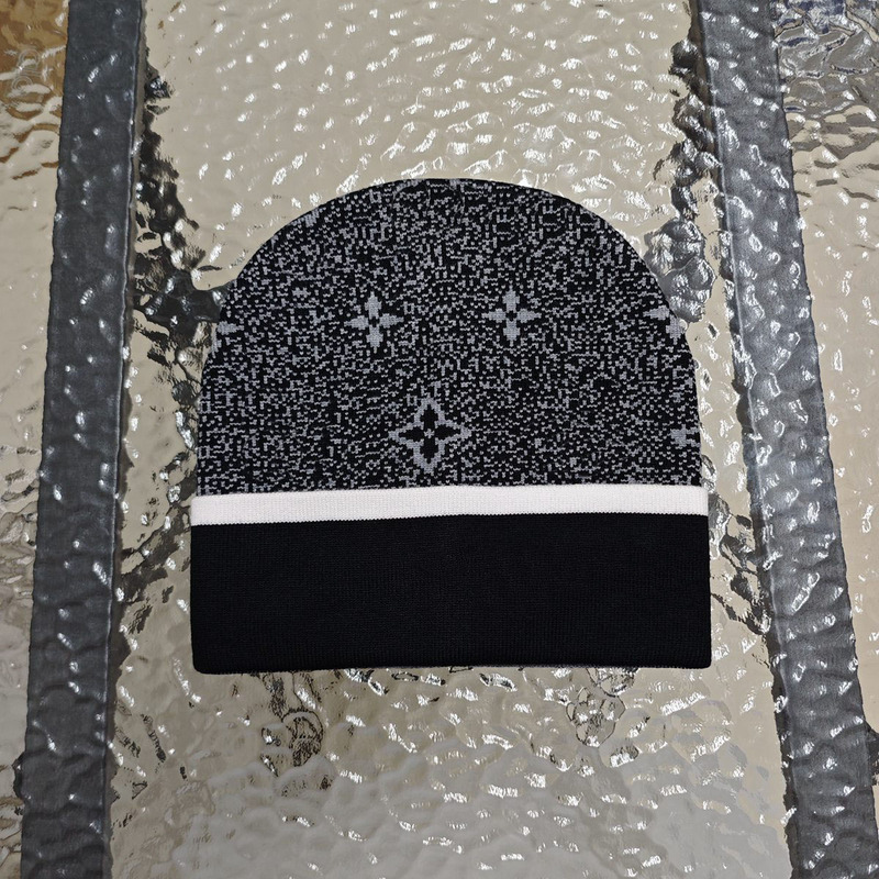 European and American Autumn and Winter New Men's Jacquard Embroidered Knitted Wool Hat, Thin Cold Weather Hat European and American Autumn and Winter New Men's Jacquard Embroidered Knitted Wool Hat, Thin Cold Weather Hat
