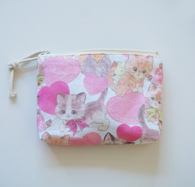 Lovely Chase Pack Homemade Clothing Clothes Material Material Material Ma Tissue Included Bag Woman Cardbag Cartoon