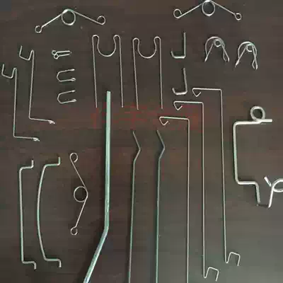 Customized stainless steel wire bending processing stainless steel round bar round steel white steel bending parts special-shaped wire bending processing