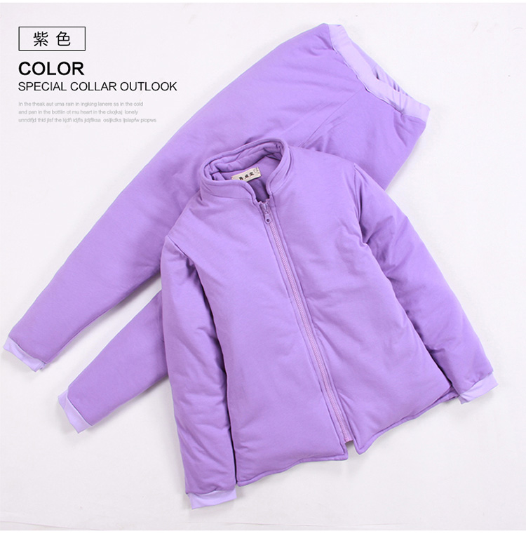 Áo bà mẹ 2019 mới chất liệu cotton dày cho mùa thu đông. - Bông áo phao đại hàn nữ