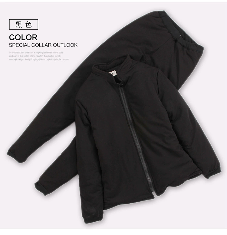 Áo bà mẹ 2019 mới chất liệu cotton dày cho mùa thu đông. - Bông áo phao siêu nhẹ nữ