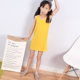 90-150 versatile baby girl short skirt pure cotton girl candy color summer dress home skirt bottoming vest skirt