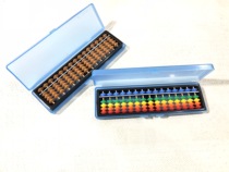 Student classroom practice special kindergarten abacus abacus abacus ABS material 15 files with box