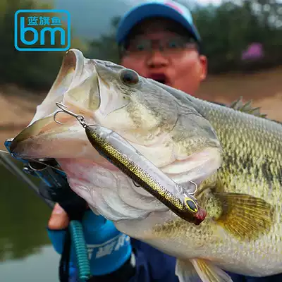 Blue Sailfish Luya Bait King's Road 1# Zero-action Pencil Super Long-range Floating Water Word Dog Walking Dog Perch