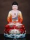 Tathagata Buddha statue Sakyamuni Buddha statue white marble Amitabha Medicine Buddha ornaments home worship Buddha