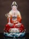Saha Three Saints Buddha Statue, White Marble Buddha Statue, Guanyin Bodhisattva Statue, Ksitigarbha Bodhisattva, Maitreya Buddha Hall, Home Use