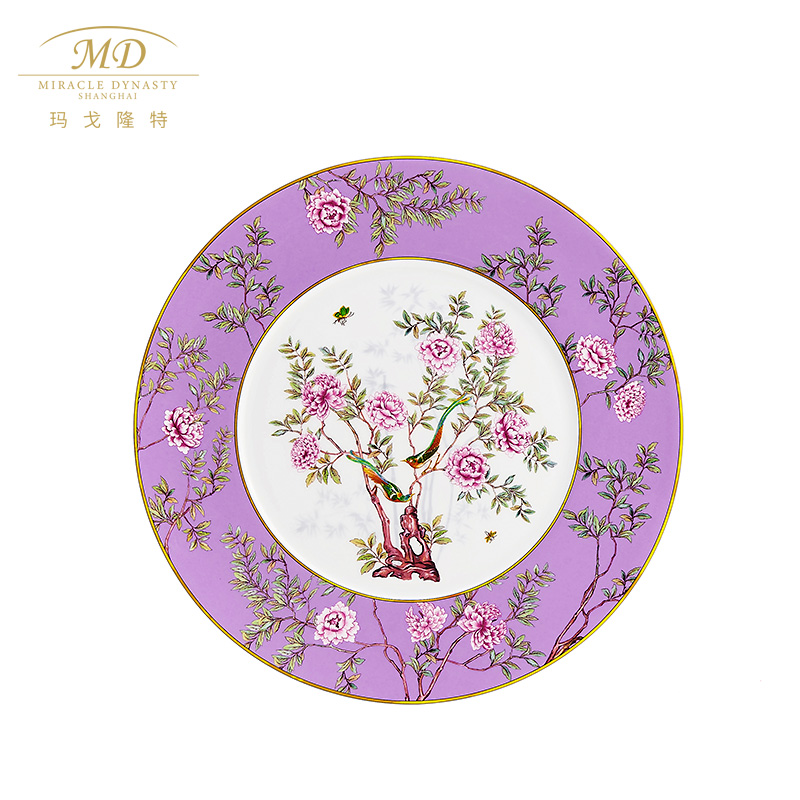 Margot lunt China garden ipads China 30.5 CM sweet nai circular flat display compote gift packaging