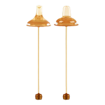 Suitable for pigeon second and third generation bottle handle accessories glass wide diameter PPSU universal handle