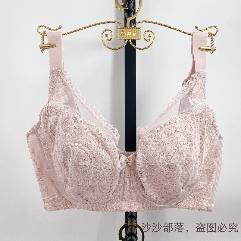 Ollinon bra large breasts with small full cups bra thin section Poly Side Collection Side Breast Cups Large Size size underwear 8609