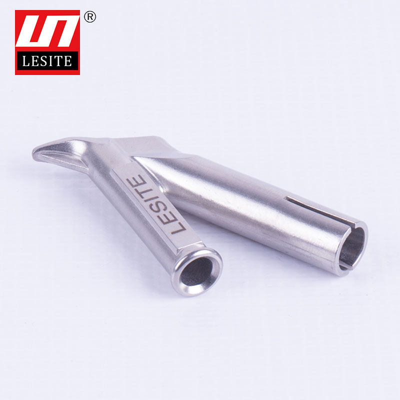 Leicester LESITE round quick welding mouth round 5mm drag welding nozzle Y-shape welding nozzle hot air plastic welding gun accessories 