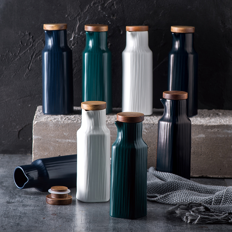 Usd 8 54 Nordic Tableware Oil Pot Ceramic Glazed Soy Sauce