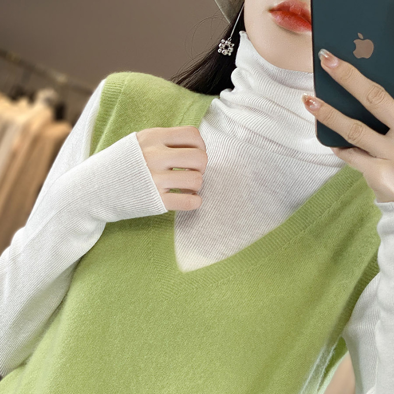 High-End Ready-To-Wear ~ V-Neck Vest for Women, Spring and Autumn Knitwear, 2026 Stylish New Sweater, Loose Sleeveless Top