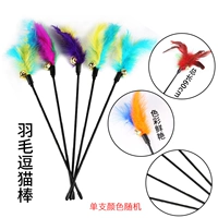 Красочная перьевая палка