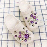 Обувь, украшение для ногтей в форме цветка, туфли, наклейка, наклейки, съемные аксессуары, декор с аксессуарами