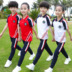 học sinh trung học mùa hè mới đồng phục học sinh thiết lập để tăng trò chơi thể thao bé trai quần áo và quần áo vườn mẫu giáo bé gái 