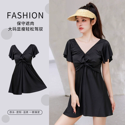 Сексуальный черный купальник, большой размер, по фигуре