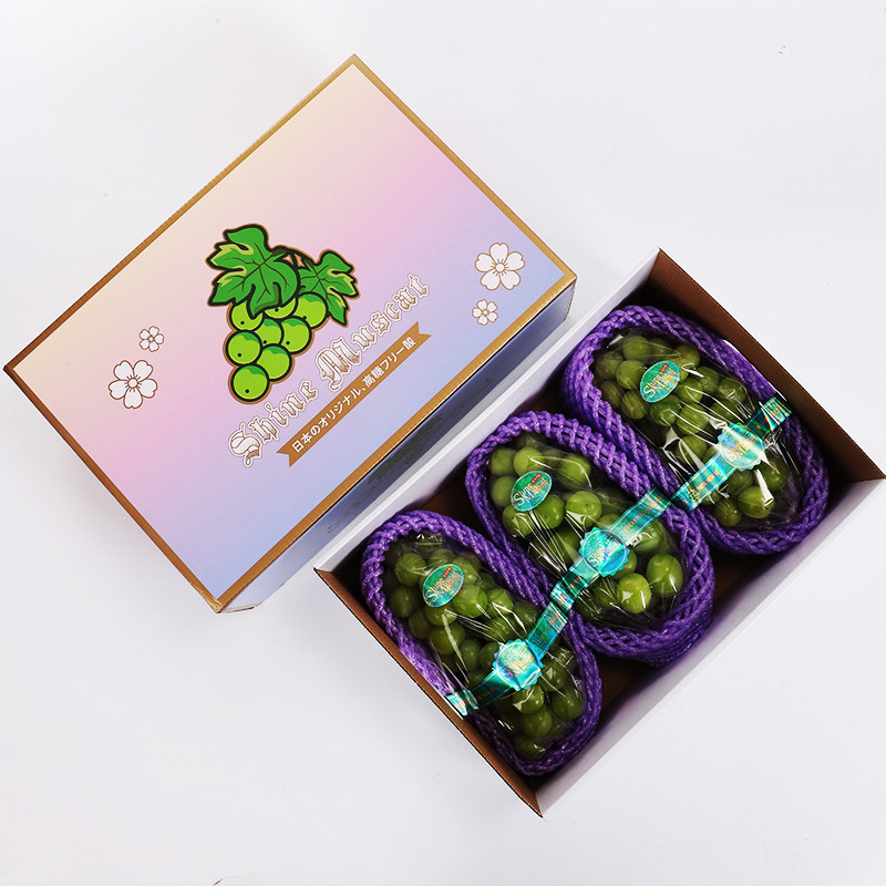 Qingwang sunshine rose grape special packaging box Xiangyin Qingti gift box Carton 5 pounds of high-grade gift box