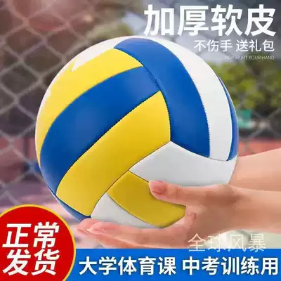 Soft hard No 5 No 7 pneumatic volleyball test students special super soft does not hurt hand volleyball