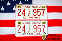 (US version) Nebraska Nebraska personality Room Bar Club decoration iron listed used