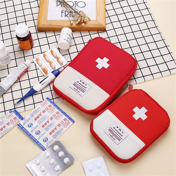 Travel portable mini portable medicine box medicine bag sub-medicine bag storage bag medicine box sub-medicine storage bag