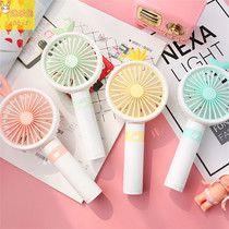 Mini cute USB small fan mute rechargeable student dormitory portable small portable portable foldable