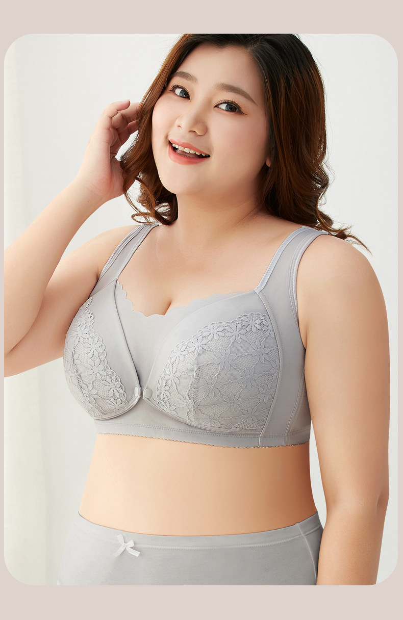 大码孕妇文胸哺乳内衣聚拢防下垂大胸全罩杯产后喂奶孕期专用胸罩 — 30