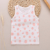 Bé sling vest cotton mỏng mới bé gái bụng mặc cậu bé không tay đầu. 