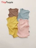 Tinypeople, скандинавский летний жилет из чистого хлопка для маленьких девочек, материал в полоску, сумка, одежда для мужчин, детский треугольный гарем, новый тренд