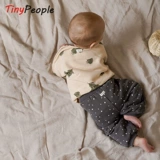 Скандинавский детский хлопковый осенний комплект, лонгслив, штаны, скандинавский стиль