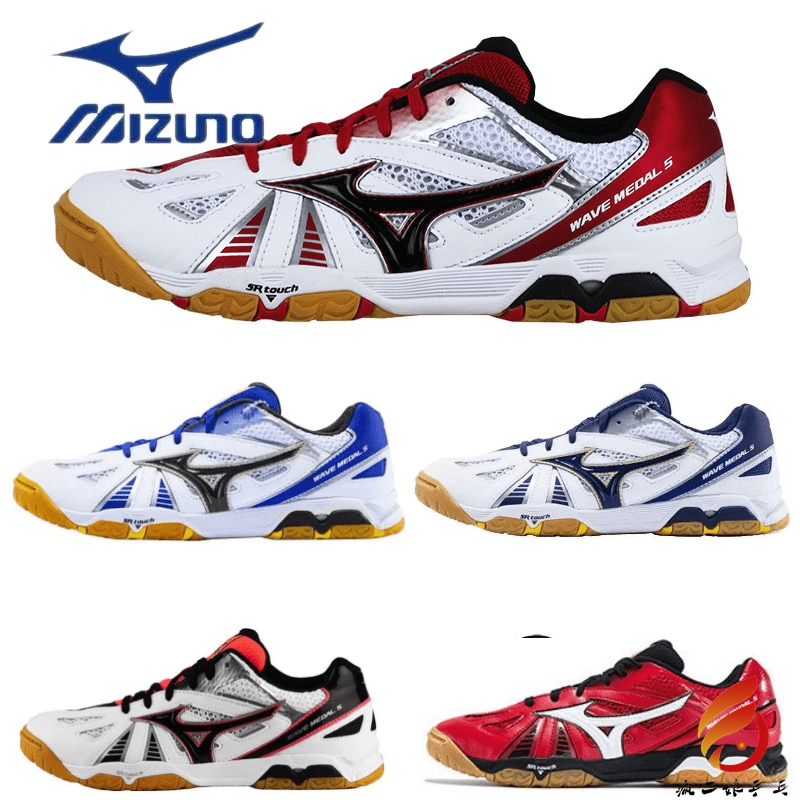 Crazy Two Lady Zinung Concentrated Table Tennis Shoes Women Shoes WAVE MEDAL 5 Men's shoes Metsu Thick Ping Pong Shoes table tennis