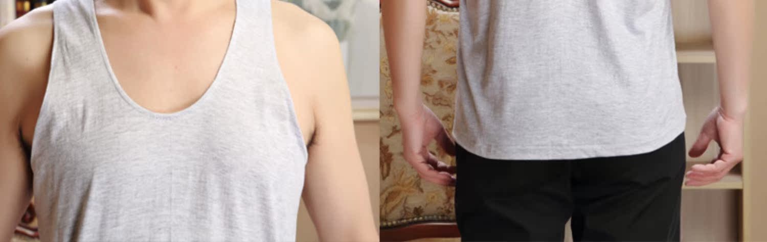 Mùa hè trung niên cotton rào cản yếm quần cotton rộng kích thước lớn đồ lót - Áo vest áo lót bầu