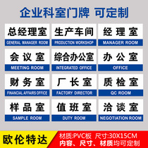 Warehouse area division signboard Factory workshop signboard Department signboard house sign Safety warning sign Factory inspection signboard Custom production system card Customizable acrylic