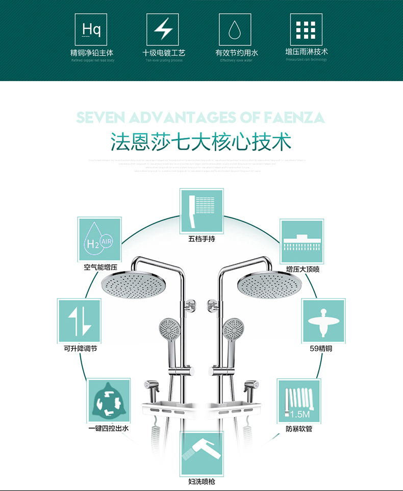 导购指南:法恩莎花洒怎么样,达人分享法恩莎花洒的特点及优缺点