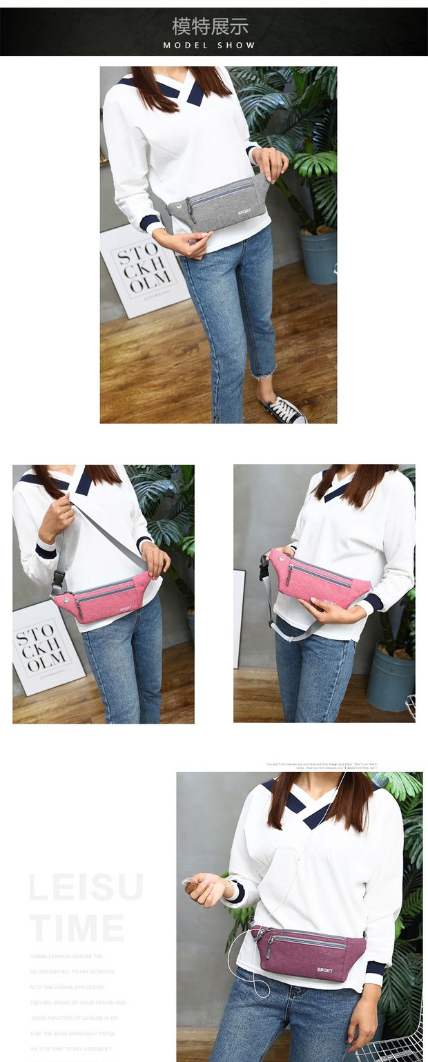 Chạy túi thể thao túi nam nữ đa chức năng Phiên bản tiếng Hàn của điện thoại di động mini mini 6 inch vô hình túi siêu mỏng cá nhân 	túi đeo hông đựng dụng cụ	