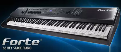 KURZWEIL Forte 88 key electronic synthesizer fatar keyboard stage electric steel FORTE SE SE