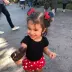 2020 ins hot phụ kiện tóc trẻ em phim hoạt hình trẻ em Mickey Minnie Mickey Mouse sequin kẹp tóc mũ cài tóc - Phụ kiện tóc