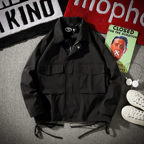 Трендовая универсальная осенняя куртка, коллекция 2021, оверсайз