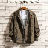 Осенняя универсальная джинсовая трендовая куртка для отдыха, оверсайз, в корейском стиле