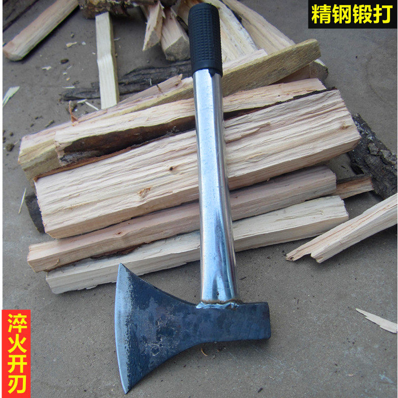Axe and axe forged with firewood for firewood and firewood with outdoor home anti-felling tree axe size Tomahawk knife