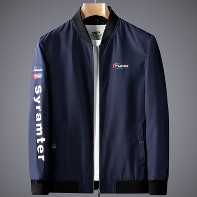 【康礼夫】夹克外套男帅气棒球服
