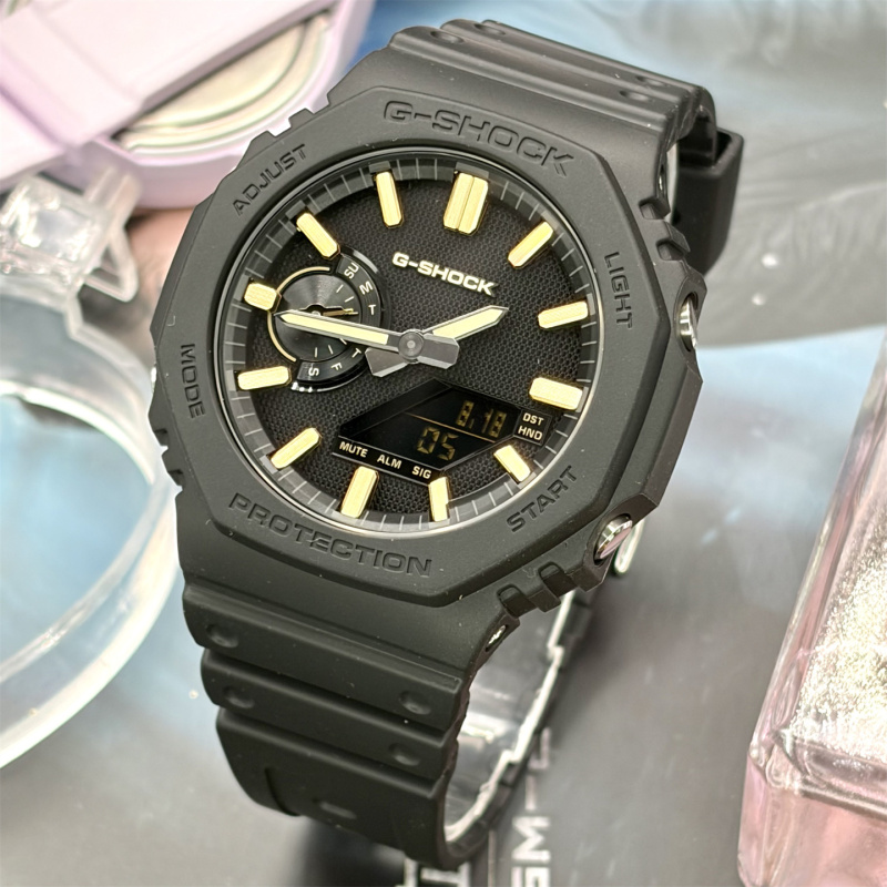 Casio X Coca-Cola Collaboration Gshock Oak 40Th Anniversary Rainbow Watch for Students, Men, Ga-2100