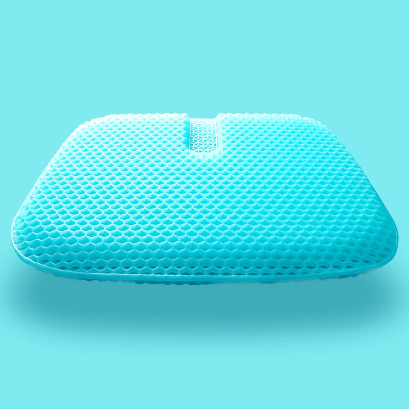 Cellular Gel Cushion Ice Mat Office Silicone Mat breathable for long sitting fart cushion Enlarge Car Summer Cushion Cool Mat