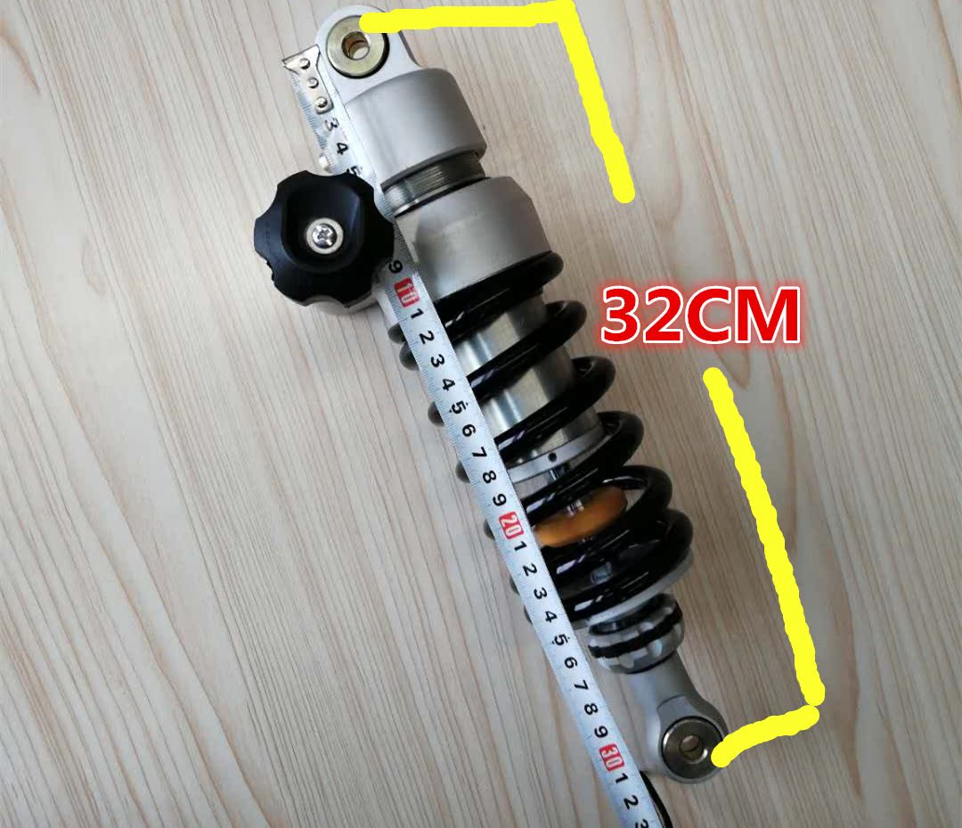 Phụ kiện xe máy Qianjiang Benelli Phụ kiện xe máy nguyên bản Cub 500 phụ kiện giảm xóc sau trung tâm giảm xóc thủy lực - Xe máy Bumpers các mẫu giảm xóc xe máy