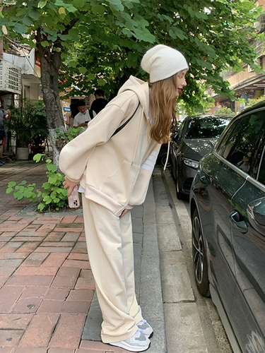 Модный спортивный костюм для школьников, комплект, городской стиль, в корейском стиле