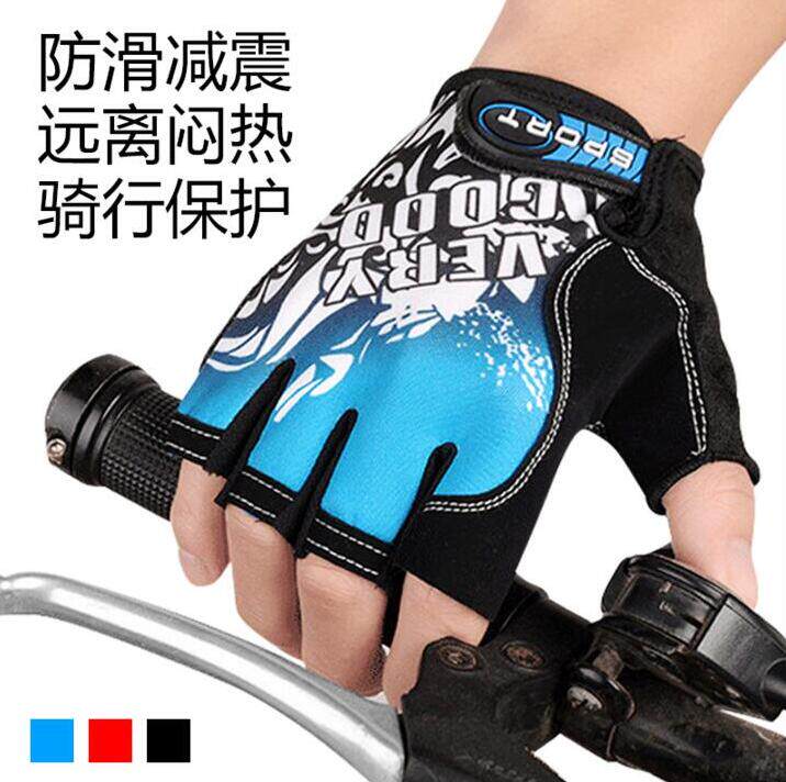 Bicycle gloves Cycling gloves Summer half finger non-slip thin sports road mountain bike unisex accessories