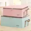 Folding storage box Clothes box Fabric Oxford spinning clothing storage artifact finishing box Wardrobe storage box