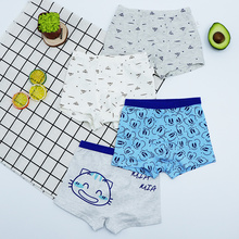 【6条装】纯棉A类品质男女童平角内裤