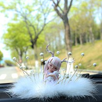Car Interior Ornament Swing Piece One Road Safety Car Creator Cute Goddess Of Vehicular Supplies Goddess Deposit Goddess